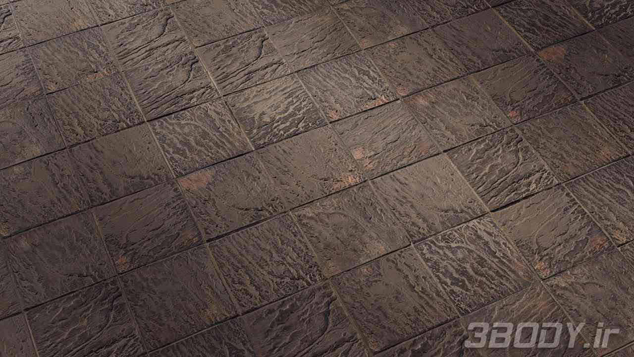 متریال کاشی کف floor tile   طوسی عکس 1